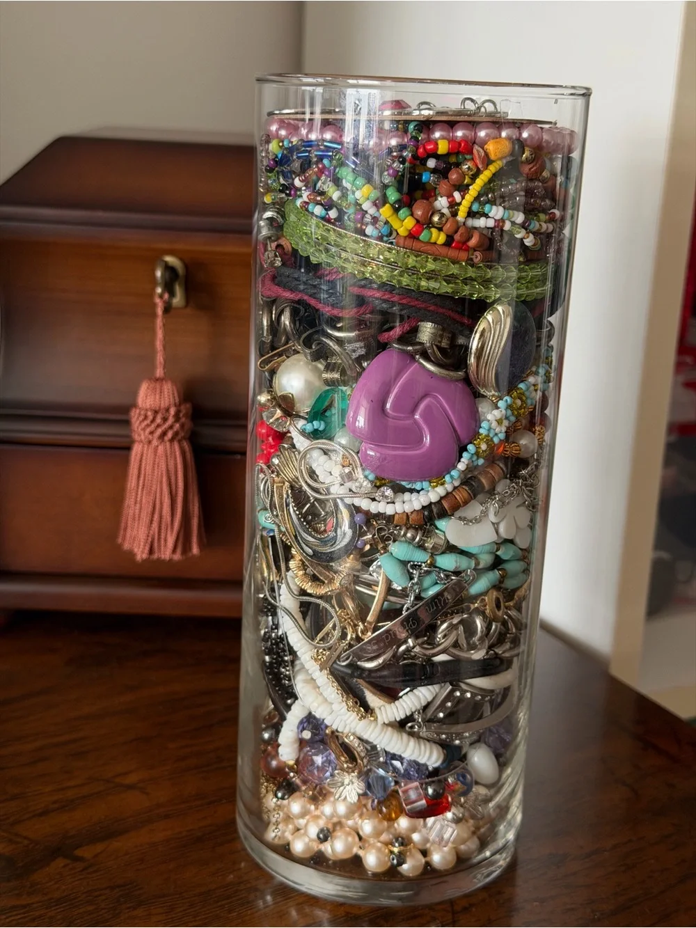 Mixed Jewelry Craft Lot 3.4 lbs | Repair, Upcycle, Beads, Vintage Pieces - Picture 2 of 6